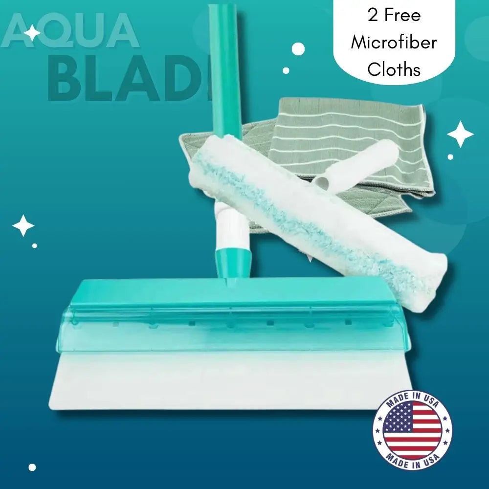 Glasses Cleaning Kit Aquablade Window Cleaning Kit, Aquablade Window Squeegee, Recyclable Aqua Blade Window Cleaning Kit